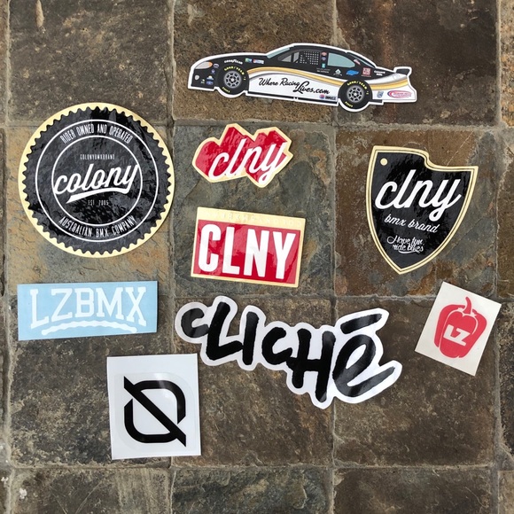 Other - BMX/racing stickers